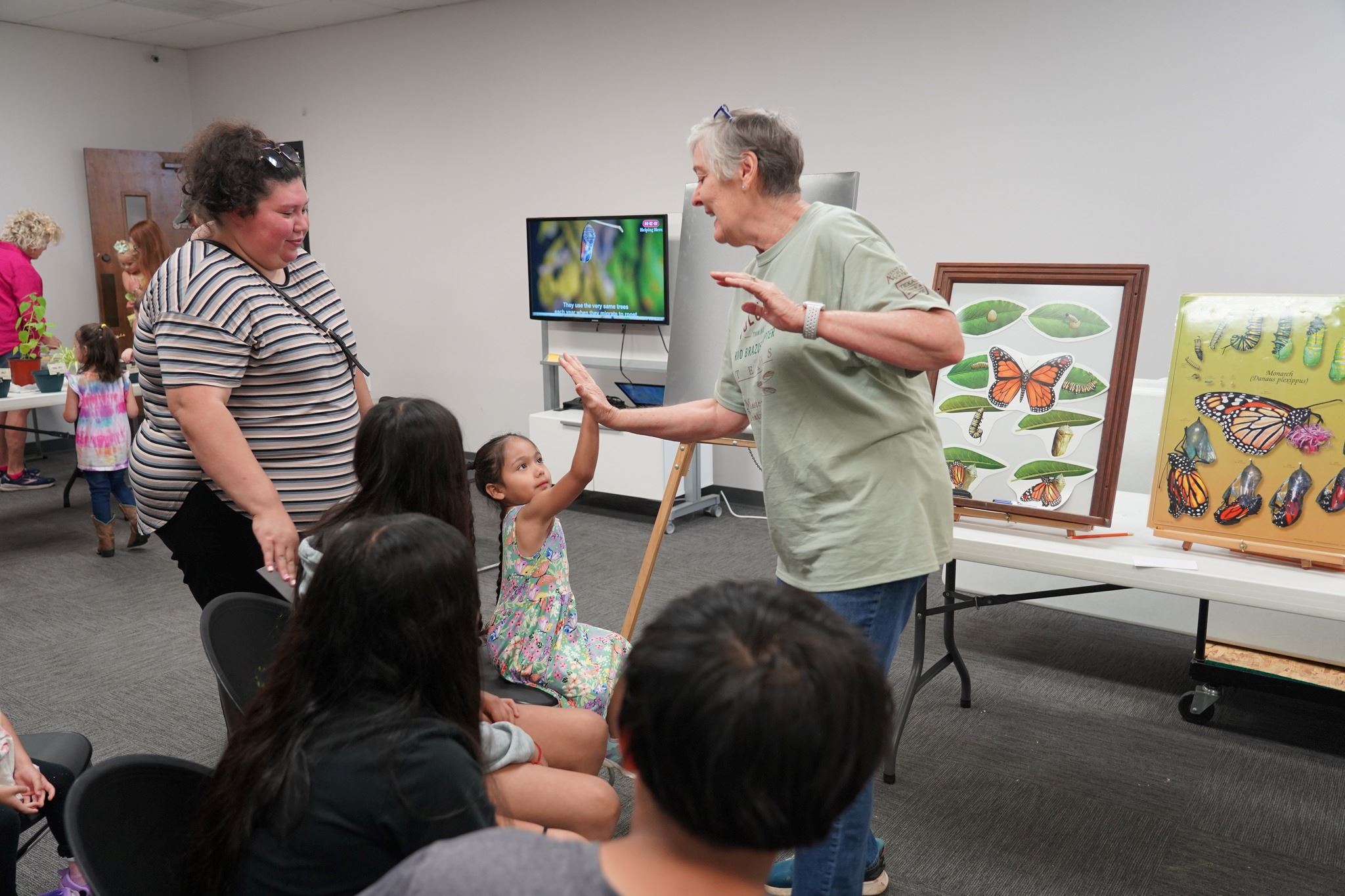 Volunteer at Monarch Butterfly Event